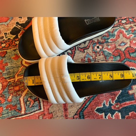 Cougar Prato Leather Slides Size 8 - Picture 4 of 12